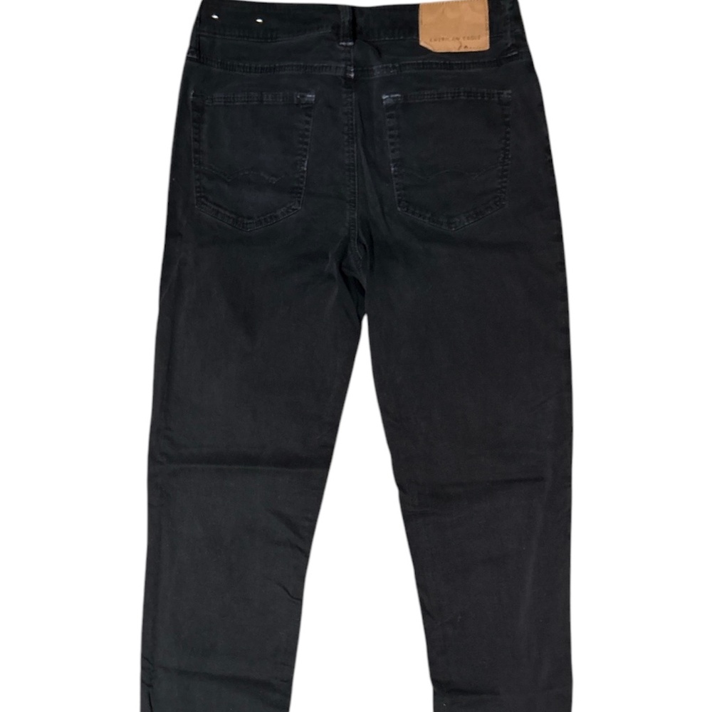 Mens American Eagle Lightweight Pants Black Straight Size 30 x 36